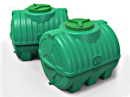 Horizontalios vandens statinės