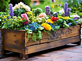 SODO GĖLIŲ IR AUGALŲ DĖŽĖS