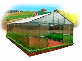 Šiltnamis 'GARDEN FERMER 5.5M'